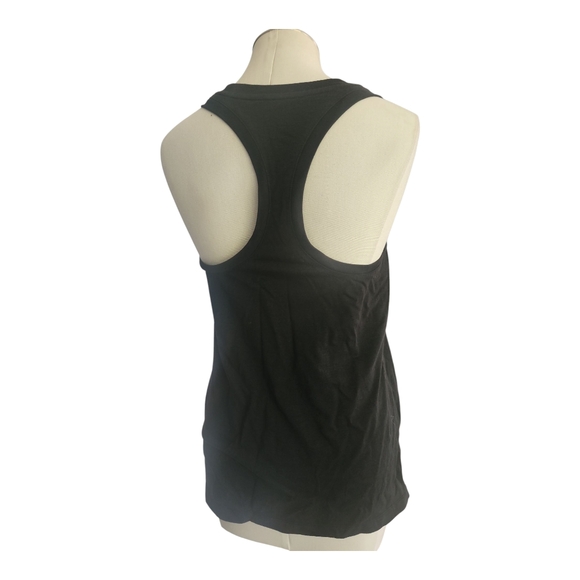Nike Black Logo Racerback Tank Top Size Small - Picture 4 of 9